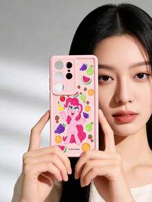 Official Licensed My Little Pony Luxury Reinforced Anti-Drop Phone Case With Elegant Pink My Little Pony Design, Compatible With Android S22/S23/S24/S25+, A04/A05/A14/A15/A24/A25/A34/A54/A56/A36/A26 - Pink - View 3