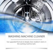 jakehoe 1pc/3pcs/5pcs/10pcs Washing Machine Cleaning Powder. Suitable For Various Washing Machines: Wall-Mounted, Pulsator, Drum, And Old-Style Washing Machines. 1. Place An Appropriate Amount Of The Product Into The Washing Machine. 2. Add Water And Run For About 5 Minutes For The Product To Fully Dissolve. If The Dirt Buildup Is Severe, It Is Recommended To Soak In 40°C-60°C Warm Water. 3. Pause The Operation And Soak For 3 Hours. For First-Time Use Or Severe Dirt Buildup, It Is Recommended To Soak For 5-8 Hours. - Multicolor - View 7