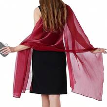 pashmina - Rojo vino - Ver 5