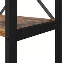 vidaXL Étagère Bois ancien 40 x 30 x 85 cm Bois d'ingénierie - Tabac - Voir 7