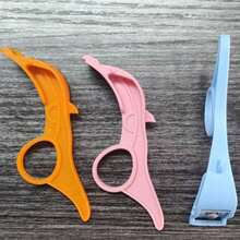 1 Pc Ergonomic Stainless Steel Nut Sheller, Multifunctional Tool For Pine Nuts & Dried Fruits, Essential Kitchen Gadget - Multicolor - View 12