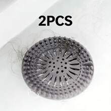 Hair Filter Screen For Bathroom Drain; Kitchen Sink Anti-Block Silicone Floor Drain Cover - 彩色 - 查看 13