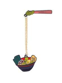 2入組麵條和碗設計胸針 - 彩色 - 查看 5