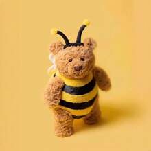 Sweet Bee Bear Companion Plush - Cuddly Hybrid Stuffed Toy, Cozy & Adorable Birthday Gift For All Ages - 南瓜熊 35厘米 - 查看 2