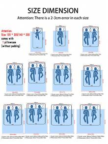 2/3PCS Personalized Customized Cartoon Astronaut Duvet Set, Made Of Polyester Material And Digitally Printed. Suitable For Children, Teenagers, Gifts, Bedroom Decorations, Dormitories, Planets - Multicolor - View 6