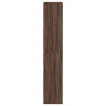 vidaXL Bibliothèque chêne marron 100x33x175 cm ingénierie du bois - Tabac - Voir 5