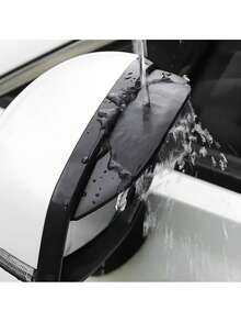 2pcs Car Rearview Mirror Silicone Rain Cover, Essential For Rainy Days, Windshield Protector, Compact Design, Practical Solution, Durable Material, Weather-Resistant, Rearview Mirror Accessories, Mirror Protective Film, For Car Owners - Multicolor - View 7