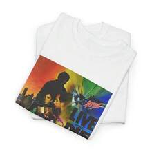 1985 To Live And Die In L.A. Thai Movie Poster Reproduction T-Shirt - 白色 - 查看 4