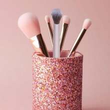 DOITOOL Brocha Doble Punta Para Maquillaje De Ojos Y Base Pincel Profesional De Cosmticos Color Dorado Mate Para Difuminar Y Aplicar Sombra De Ojos Y Base - como se muestra en la figura - Ver 9