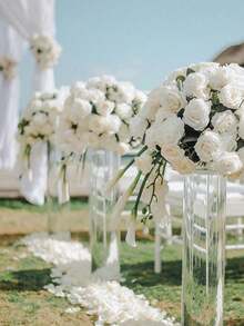 20pcs/10pcs/5pcs/4pcs/2pcs 16.5cm/4cm*12cm/4cm*8cm/4cm Round Floral Mud, Green Wet & Dry Floral Mud Blocks, Suitable For Weddings, Artificial Walkways, Party Decorations, Fresh Flower Arrangements, Room Decor - Multicolor - View 8