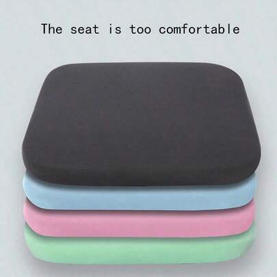 Ergonomic Super Soft Memory Foam Cushion, Slow Rebound, Effectively Relieves Fatigue, Comfortable For Prolonged Sitting, Breathable Support, Non-Slip Soft Memory Foam Seat Cushion, Suitable For Chairs, Sofas, Stools, Office Chairs, Pregnant Women, Elderly, Children, Women, Home, Car, Hotel, Travel Gift