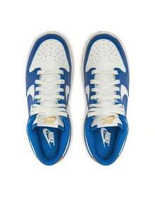 DUNK Women's Sneakers White/Blue/Gold FB7173-141 - White/Blue/Gold - View 5
