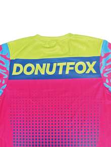2025 NEW DONUTFOX Girlfriend Style Women Cycling Jersey Motocross Mountain Enduro Bike Cycling Jersey Mountain Bike SportWear Racing Bike Motorcycle Shirts Downhill BMX DH Motocross T-Shirt - Hot Pink - View 5