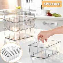 Refrigerator Storage Rack - Transparent - View 5