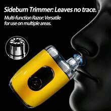 SKYWORTH 2Ultra Mini Electric Shaver For Men, Racing-Inspired Design, 3-In-1, USB-C Rechargeable - Multicolor - View 5