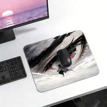 1pc " Glass Mouse Pad-Snowscape Giant Eye, Fantasy Adventure, Hard Mousepad For Gaming, Fluid Control, Durable 3mm Thickness-Anti-Scratch Nano Coating, Crystal Glass With Precision And Speed, Zero Frictio" - Multicolor - View 8