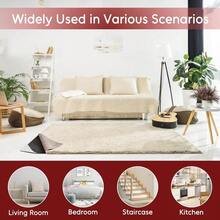 de fieltro y goma para alfombra antideslizante, 12,7 x 17,8 cm, 1 8 pulgadas de grosor, almohadillas para orejas protectoras para alfombras debajo de la zona, almohadillas para orejas de - 7x5 rectangular - Ver 6