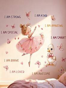 卡通可爱恐龙主题墙贴，自粘PVC墙贴，适用于房间、幼儿园、卧室，可撕贴墙纸，图案包括恐龙、独角兽、彩虹、汽车等。 - 恐龍 - 查看 8