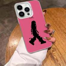 おしゃれなスマホケース  11/12/13/14/15/15pro/15 Plus/15 Promax/7plus/8plus/11pro/12pro/13pro/14pro/11promax/12promax/13promax/14promax/14plus/5 - 半透明シルバー - チェックする 9