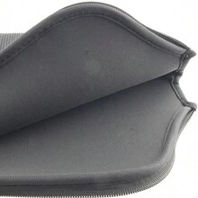 2 piezas Bolsa para raqueta de pickleball con bolsillo para red, apertura con cremallera que se ajusta a la mayoría de raquetas de pickleball - Negro - Ver 3