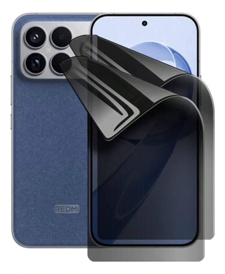 Redmi K90 Pro Max, 2 Micas Hidrogel Diferente acabado - Privacidad - Ver 1