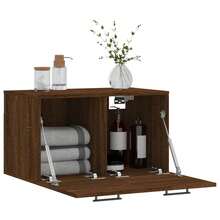 vidaXL Armadio murale Chêne marrone 60x36,5x35 cm Legno d'ingénierie - Castano - Visualizzare 4