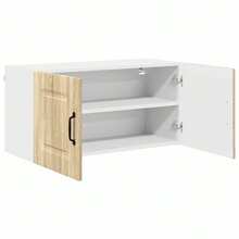vidaXL Armoire de cuisine Kalmar Chêne Sonoma 80 x 31 x 40 cm - Tabac - Voir 5