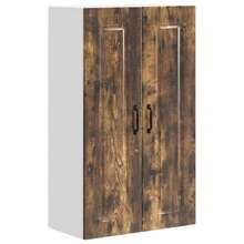 vidaXL Armoire de cuisine Kalmar Chêne fumé 60 x 31 x 100 cm - Tabac - Voir 2