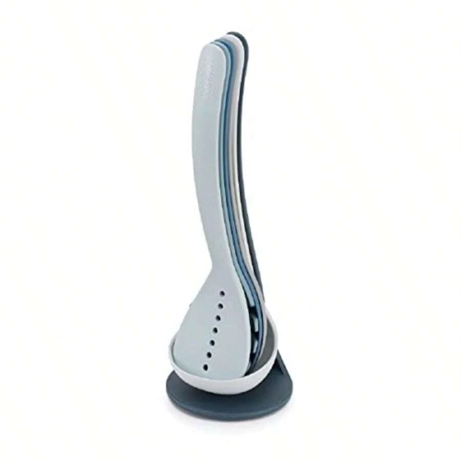 Joseph Joseph Nest Utensils Compact Stacking Kitchen Tool Set With Magnetic Storage Stand Nylon 5-Piece Editions- Sky Blue - 藍色 - 查看 1