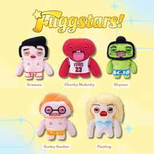 Spin Master Spin Master Fugg Stars 23 cm Plüschpuppe, offiziell und echt, lustige hässliche Monster Plüschpuppe mit menschenähnlichen Zähnen, hässlich-süße Monster Plüschpuppe für Erwachsene, perfektes Plüschpuppen Sammlerstück Geburtstagsgeschenk - Greazee - Übersicht 3