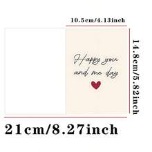 1 Set Anniversary Card And Gift With Envelope | Anniversary Card For Husband | Funny Anniversary Card And Gift For Her, Him, Husband, Wife | Happy Anniversary - Multicolor - View 3