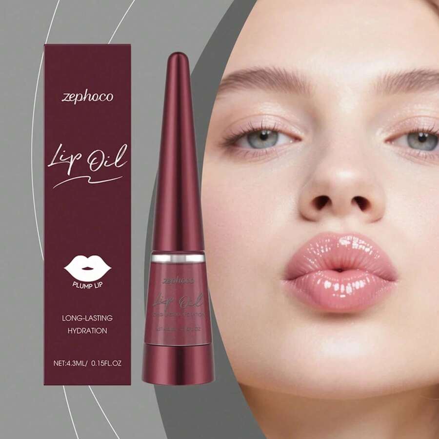 Lip Plumper Hydrating Volumizing Lip Gloss Reduce Lip Wrinkles Korean Lip Plumping Oil Women - 1 Item - View 1
