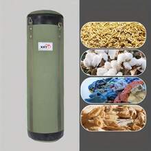23-Inch Heavy Duty Canvas Punching Bag With Hook - Suitable For Boxing, Taekwondo And Martial Arts Training - Multicolor - View 4