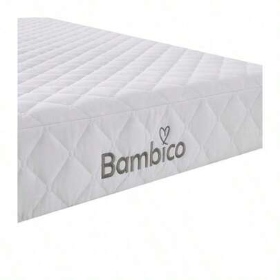 Breathable Baby Cot Bed Mattress | Foam Nursery Mattress With Removable Zipped Quilted Waterproof Cover