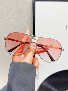 Kính thời trang nữ, phù hợp để đeo hàng ngày. - Hồng - Xem 4