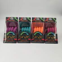 tangle 官方扭扭玩具经典系列减压玩具，多动症专注力训练手指玩具，光滑质地，放松身心 - 扭扭樂解壓玩具-大手經典-青檸碧 - 查看 3