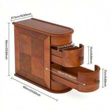 Mesitas de noche - MARRÓN - Ver 4