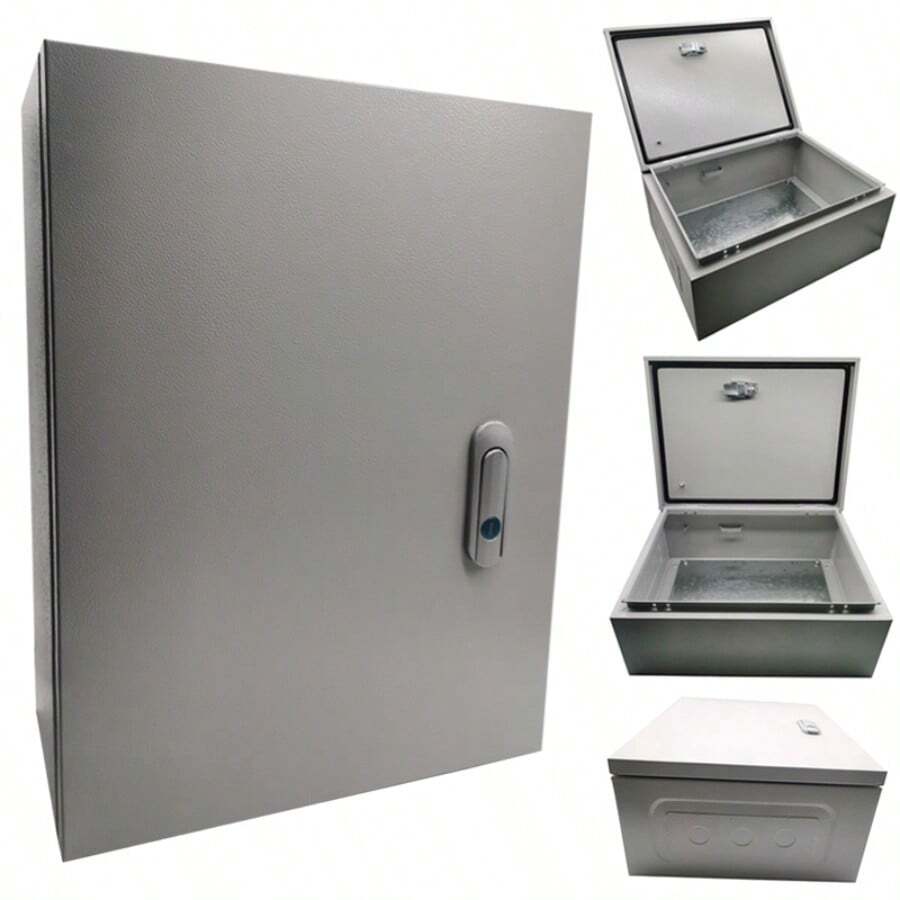 Electric Enclosure Distribution Box Electric Control IP65 Waterproof Dustproof - Grey - View 1