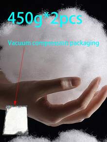 1件装高品质聚酯纤维填充物，白色奢华填充材料，适用于DIY和填充，白色聚酯纤维填充物，丝状纤维，低过敏性聚酯纤维填充物，乔迁礼物，高弹填充物，大容量，柔软蓬松，高弹高品质聚酯纤维填充物，超细羽绒面料，高品质合成填充物，多种尺寸可选，高弹沙发靠垫填充物 - 彩色 - 查看 19