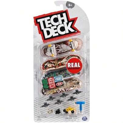 Tech Deck: Paquete de 4 Patinetas