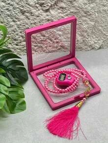 1 Set Elegant Ring Tasbih/Dhikr Counter Gift Box, Daily Prayer Counter, Essential For Ramadan - Multicolor - View 6