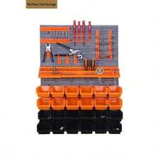 45 Piece DIY Tool Storage Set With Wall Plates - 45 Piece DIY Tool Storage Set With Wall Plates - View 4