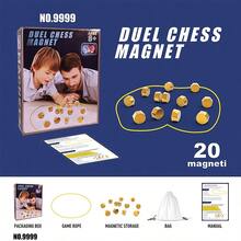 Christmas Magnetic Game, Entertaining Magnetic Game Suitable For Family Game Night, Fun Two-Player Game For Children, Includes 1 Rope, 20 Magnets And Storage Bag, An Excellent Christmas Or New Year Gift For Kids - Multicolor - View 15