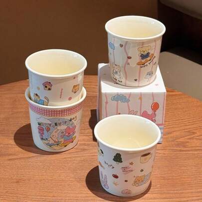 Juego de taza y platillo de café con diseño de concha, taza de cerámica de estilo nórdico minimalista, taza de agua vintage para uso doméstico