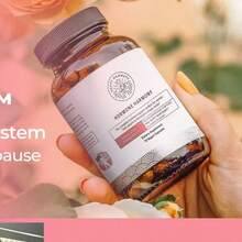 Happy Mammoth Natural Hormone Harmony - Non-GMO Hormonal Support For Women, Gentle Relief For Menopause, Perimenopause & Hot Flashes, 72 Capsules - 1瓶 - 查看 3