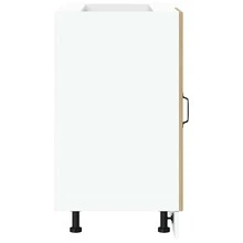 vidaXL Mueble bajo de cocina Lucca chêne sonoma madera de ingeniería - Marrón - Ver 6