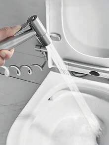 1 Set Toilet Bidet Sprayer Kit, High Pressure Faucet Mounted Bidet Sprayer For Bathroom, Toilet Hygiene Companion