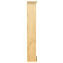 vidaXL Armario con CD  52x17,5x103 cm madera de pin macizo - Marrón - Ver 5
