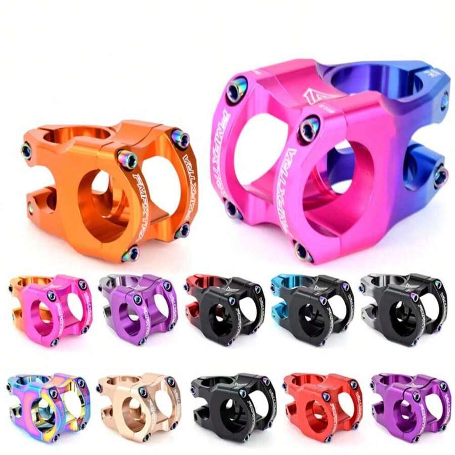 Crafted From High-Strength Aluminum Alloy Or Reinforced Polymer, This Handlebar Mount Features A Hollow Structure That Minimizes Weight Without Sacrificing Durability. Perfect For Mountain Biking And Trail Riding Where Every Gram Counts, It Offers Reliable Support For Various Accessories While Maintaining Agile Handling. - Multicolor - View 1