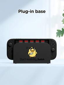 1 chiếc ốp bảo vệ hình vịt dễ thương "Đừng chạm vào máy Switch của tôi", phù hợp với 2 (2025), Switch NS/Switch OLED/Lite, phụ kiện máy chơi game Switch, túi đựng, vỏ bảo vệ Switch, đế có khe cắm thẻ, quà tặng lãng mạn cho người chơi Switch. - Nhiều màu - Xem 15